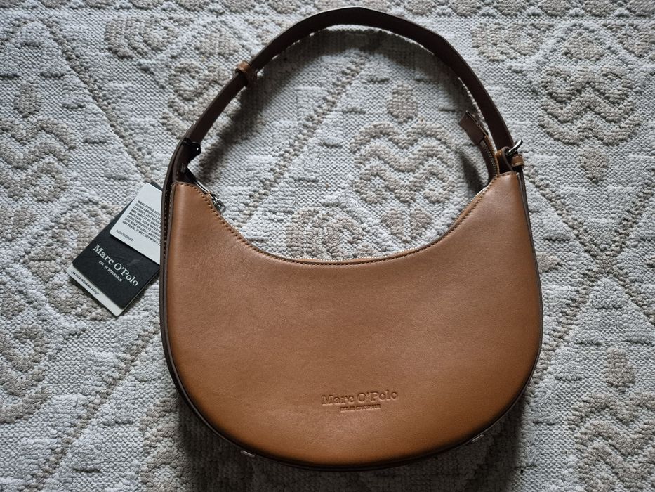 Кожена чанта Marc O'Polo