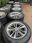 Jante Bmw seria 5 G30 originale, senzori presiune , anvelope iarnă ca noi, 17 inch, Diamond Cut