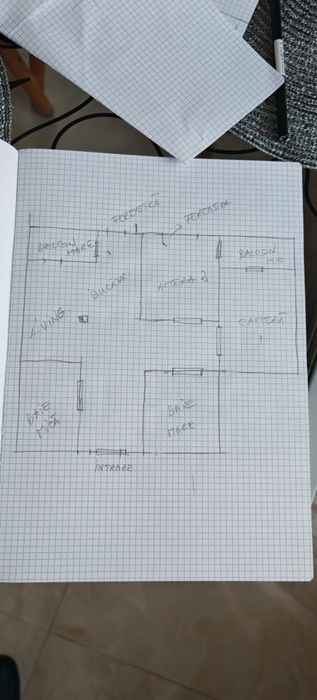 Apartament  3 camere de inchiriat