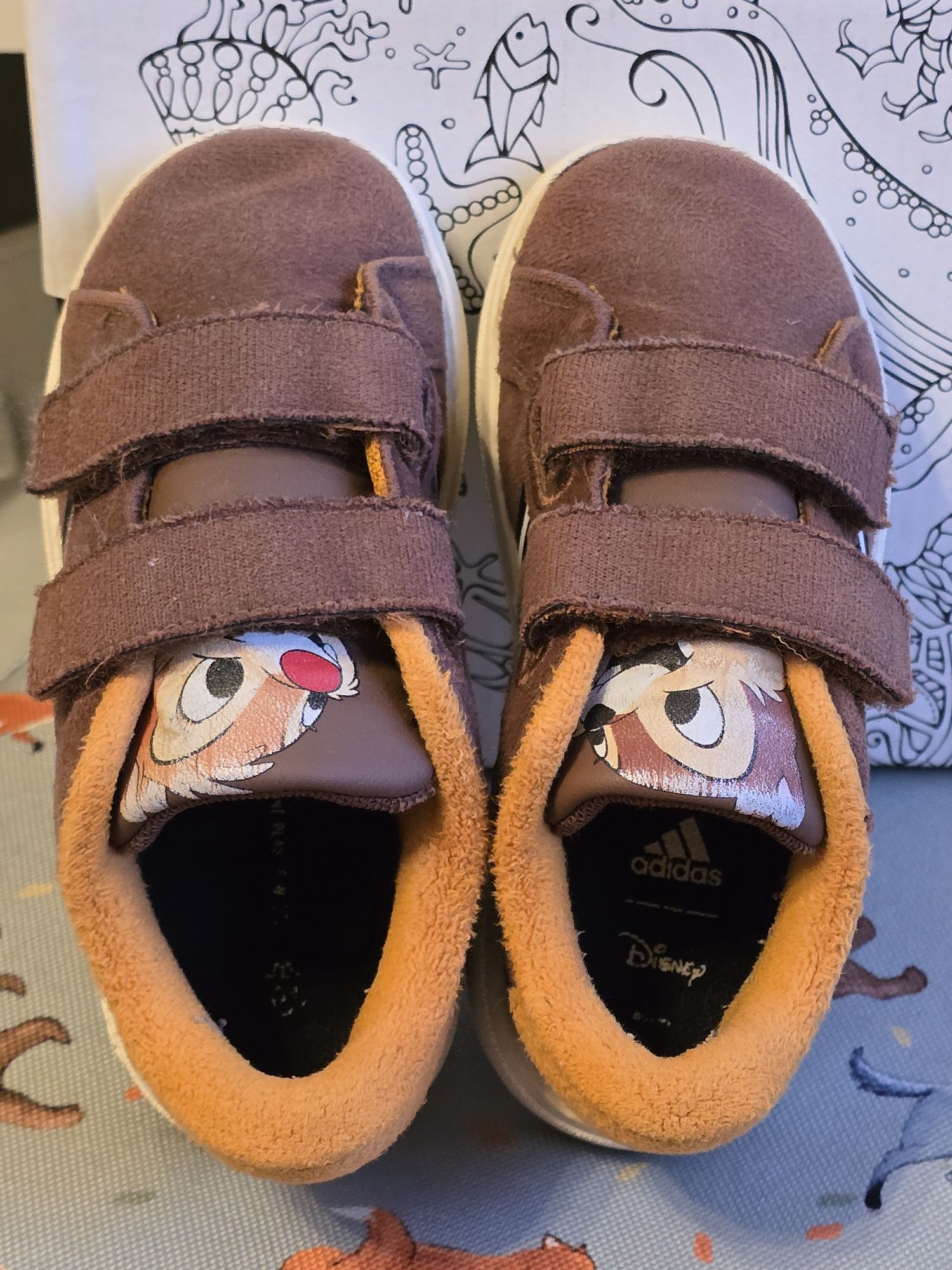 маратонки за сезона Adidas Sportswear Disney Chipmunks Shoes kids,24 р