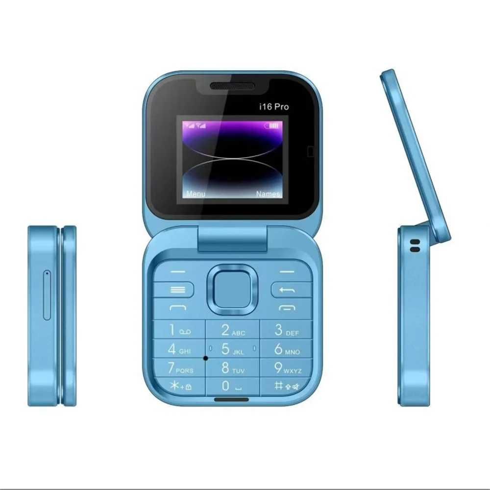 Нова ценаСгъваем мобилен телефон i16 Pro – компактност и удобство!