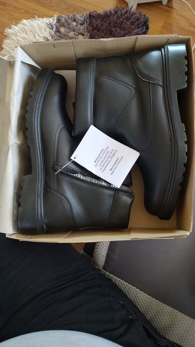 Мъжки боти от естествена кожа