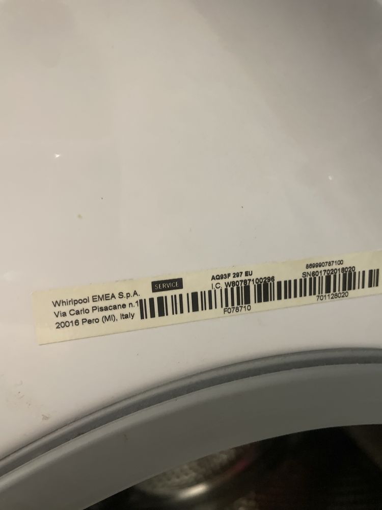 Пералня Whirpool hotpoint ariston