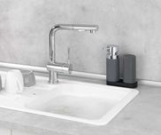 Dozator sapun lichid baie sau bucatarie modern |WNK 245187 Antracit