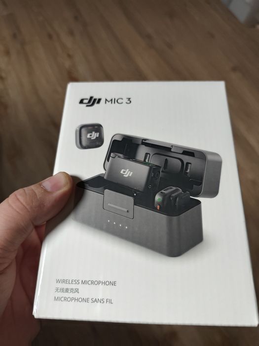 Dji mic 3  петличные микрофоны