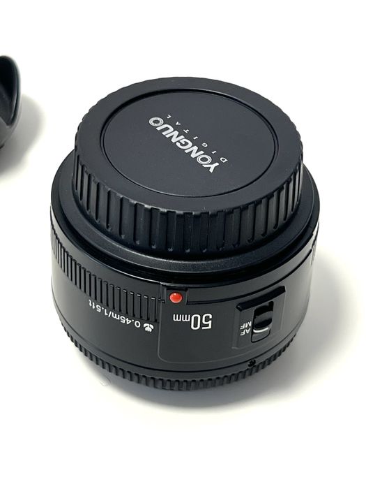Obiectiv foto DSLR Yongnuo YN 50mm f1.8 pentru Canon