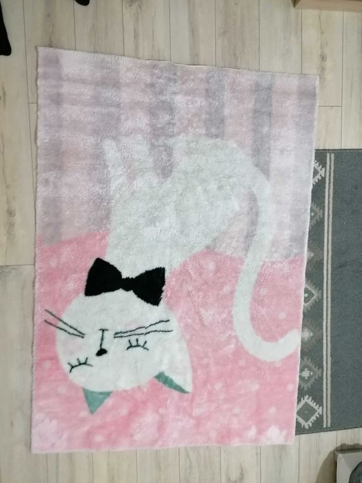 Covor Proud Kitty roz