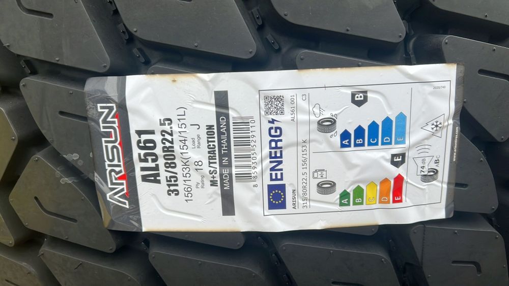 Anvelope Arisun ON OFF tractiune 315/80 R22,5