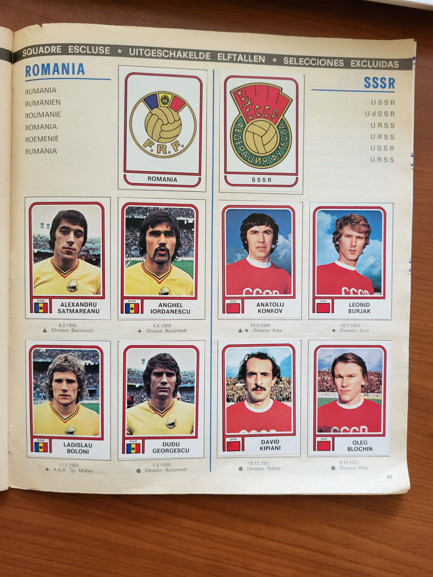 Argentina 78 Panini Complet