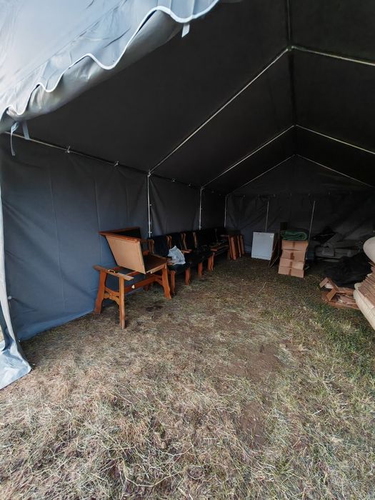 Cort depozitare Industrial - Hală - Garaj 6x4m NOU - Germania 700g