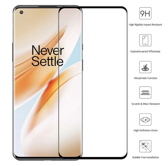 Folie sticla curbata FULL Glue pentru OnePlus 8 Pro