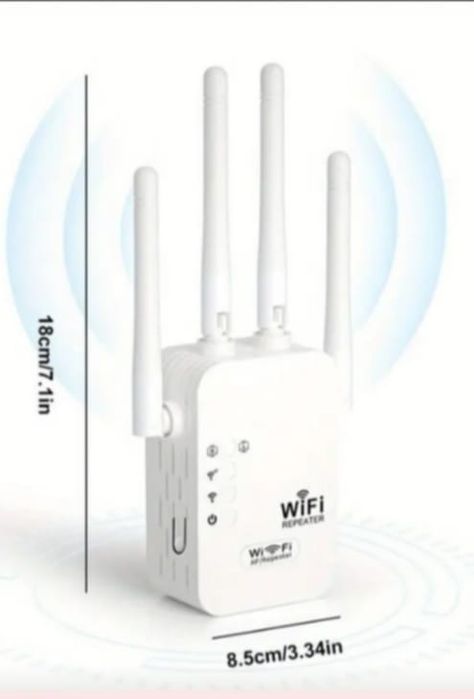 Ултрабърз 1200 Mbps  5GWi-Fi двуядрен усилвател за интернет