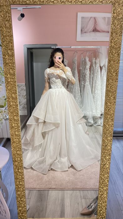 Булчинска рокля принцеса на Luce Sposao