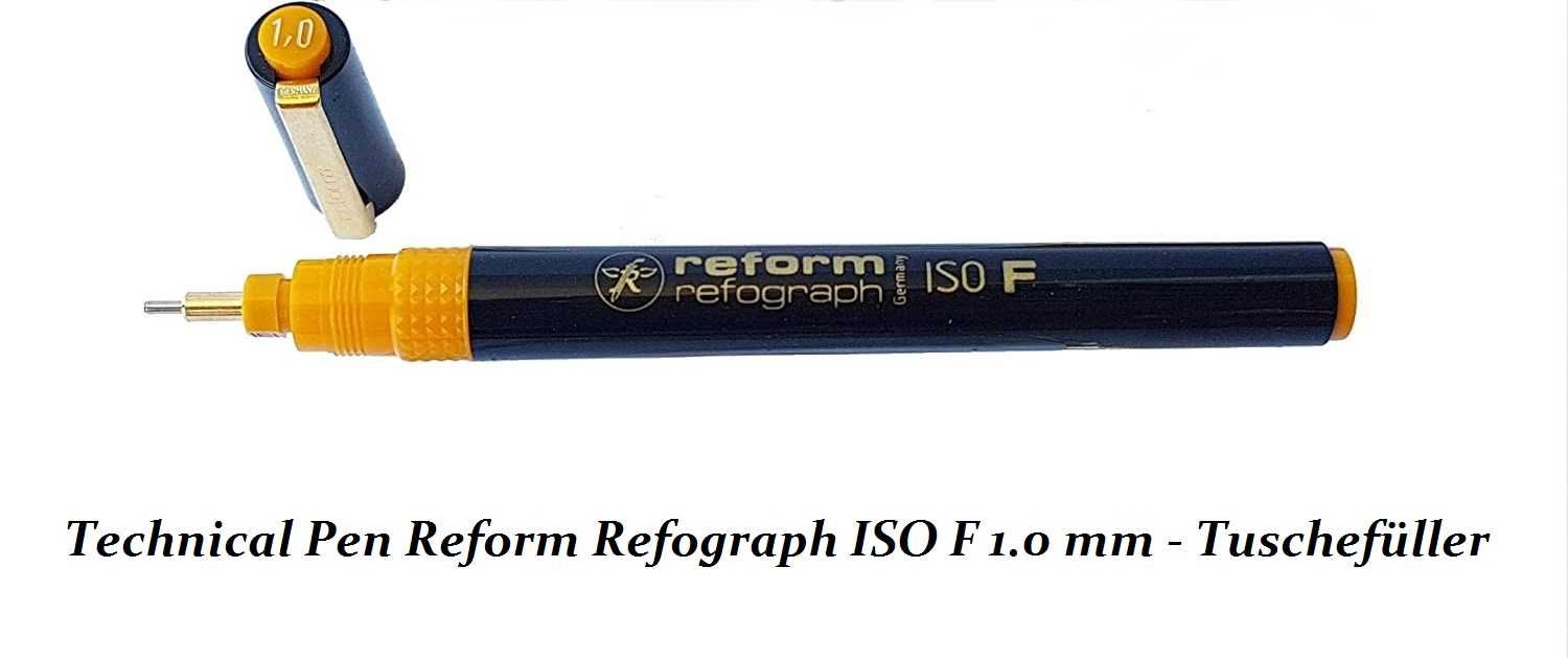 Technical Pen Reform Refograph ISO F 1.0 mm - Tuschefüller NOI