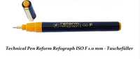 Technical Pen Reform Refograph ISO F 1.0 mm - Tuschefüller NOI