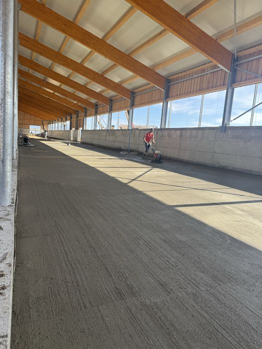 Sape mecanizate  Pardoseli industriale