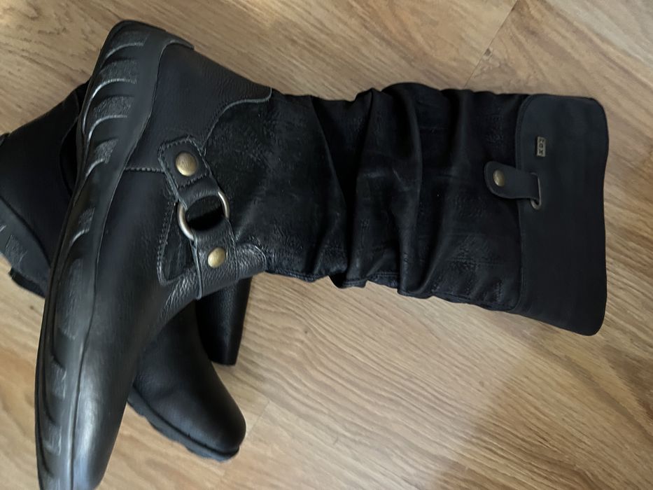 Cizme de piele damă TEX