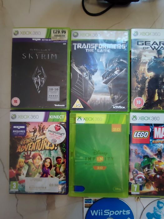 Jocuri Nintendo Wii, Xbox 360 și Kinect