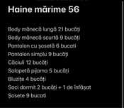 Lot de hainute marime 56 fetita