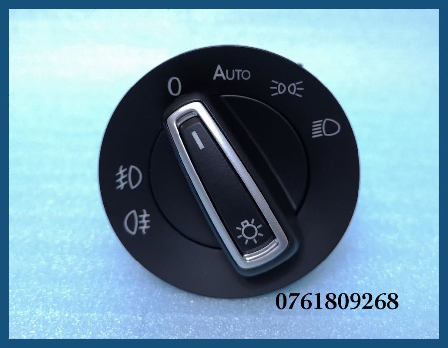 Buton / Comutator / Bloc lumini crom VW Golf 7 Tiguan Touran 5GG941431