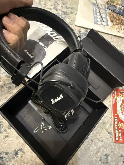 Наушники Marshall Major 4 оригинал, неиспользованные