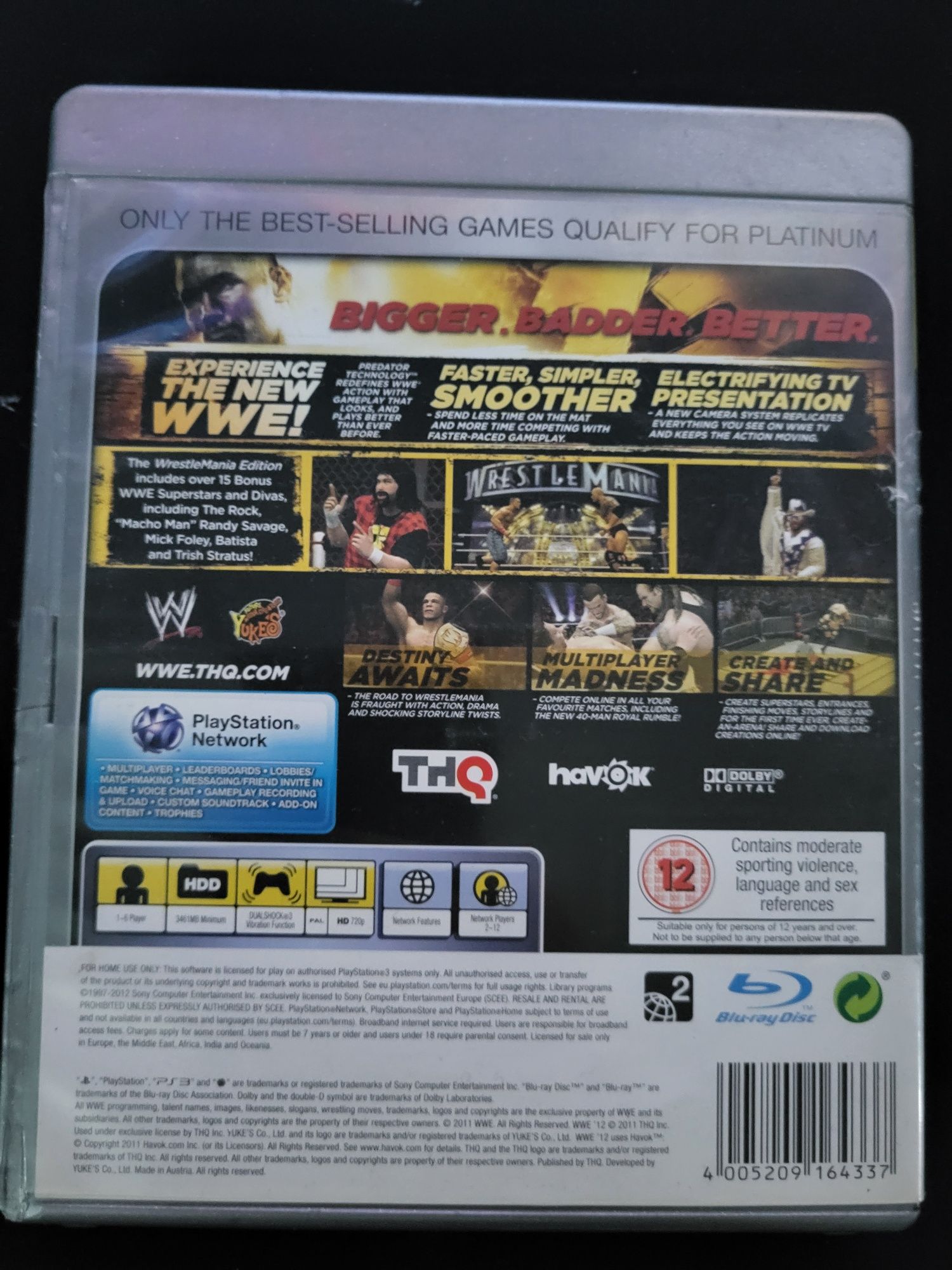 WWE 2012 PS3 !!!