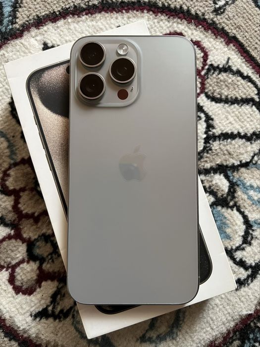 iPhone 15 Pro Max 256GB Natural Titanium Sim Karta