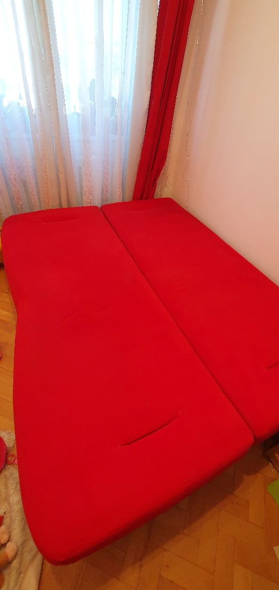 Canapea extensibila cu lada depozitare 200 cm x 90 cm