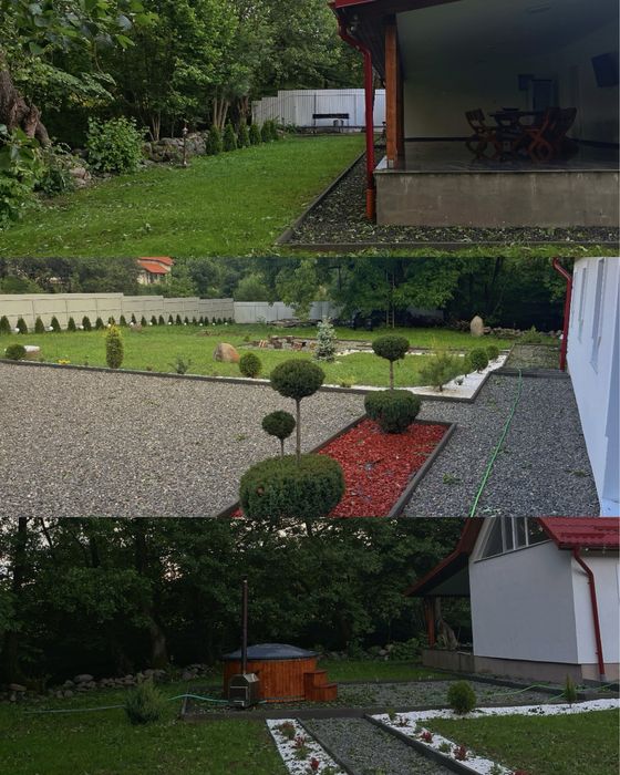 Cabana de inchiriat cu piscina interioara si ciubar