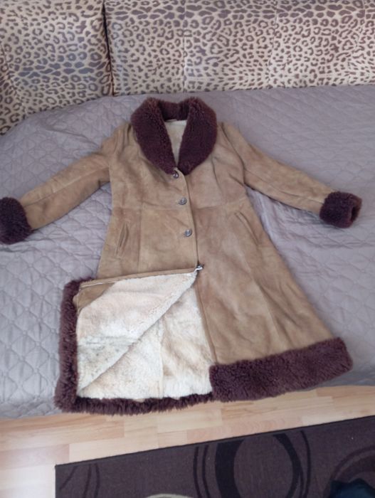 Кожух от естествена кожа