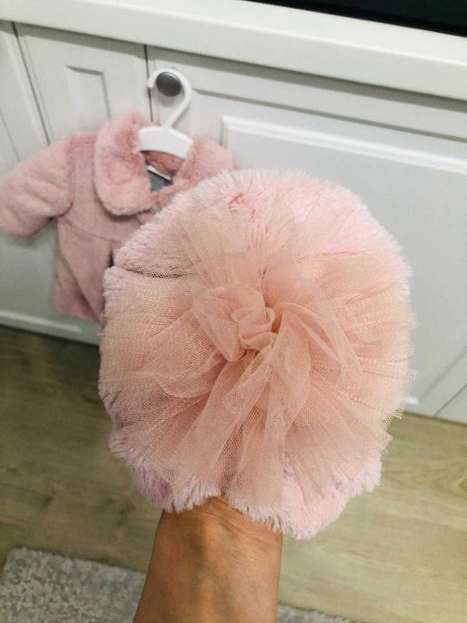 Rochita+blanita de botez pentru fetite (DAMARA)