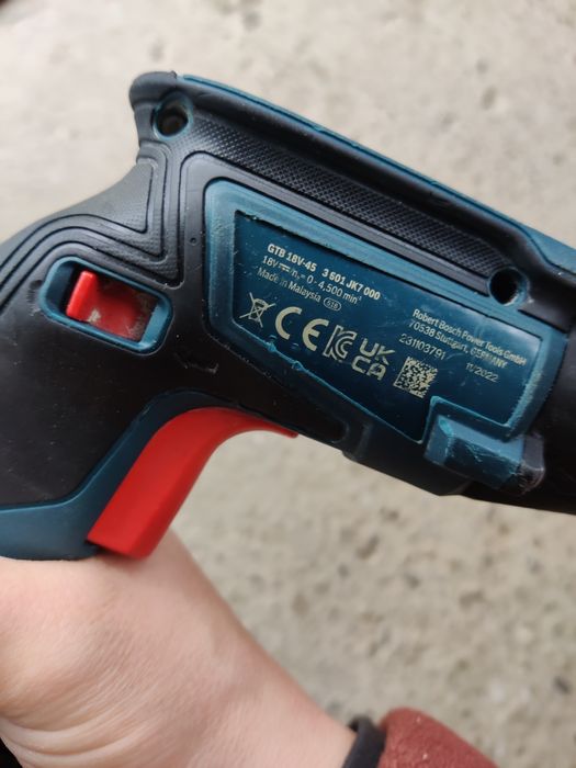 Autofiletantă rigips Bosch GTB18-45 2022