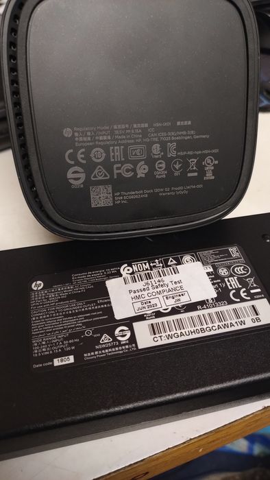 Докинг станция HP Thunderbolt G2 USB-C - черна със 120W захранване