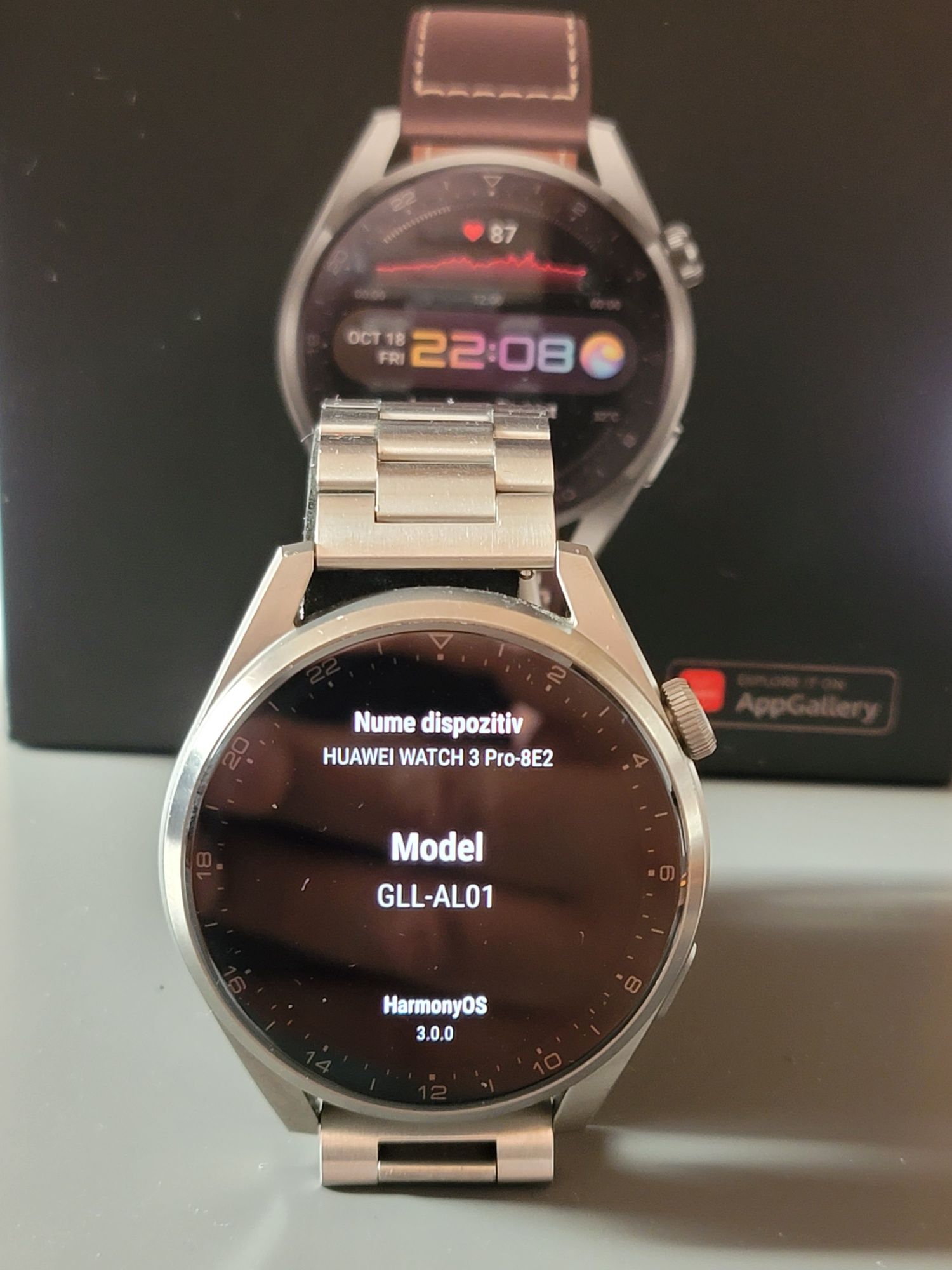 Smartwatch Huawei Watch 3 Pro eSIM LTE WiFi NFC GPS
