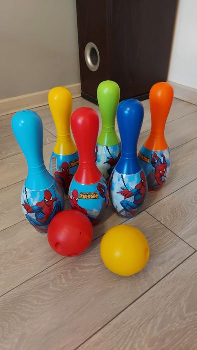 Set bowling Spiderman