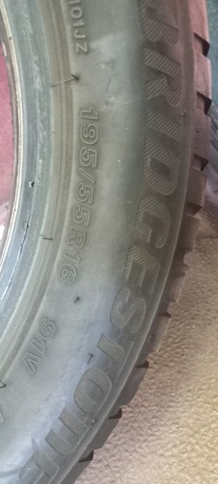 195 55 16 ЗИМНИ 2БР. Bridgestone ДОТ22