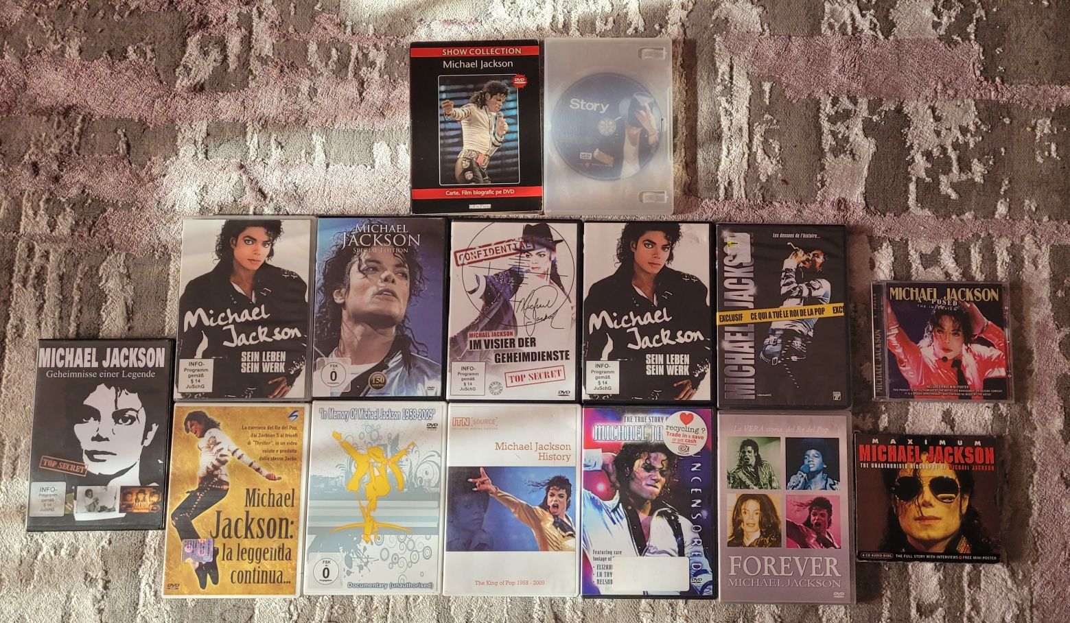 32 dvd uri Michael Jackson