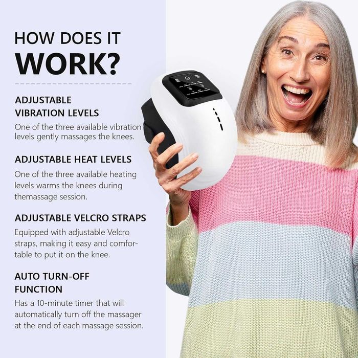 Преносим релаксиращ лазерен инфрачервен масажор за лакът