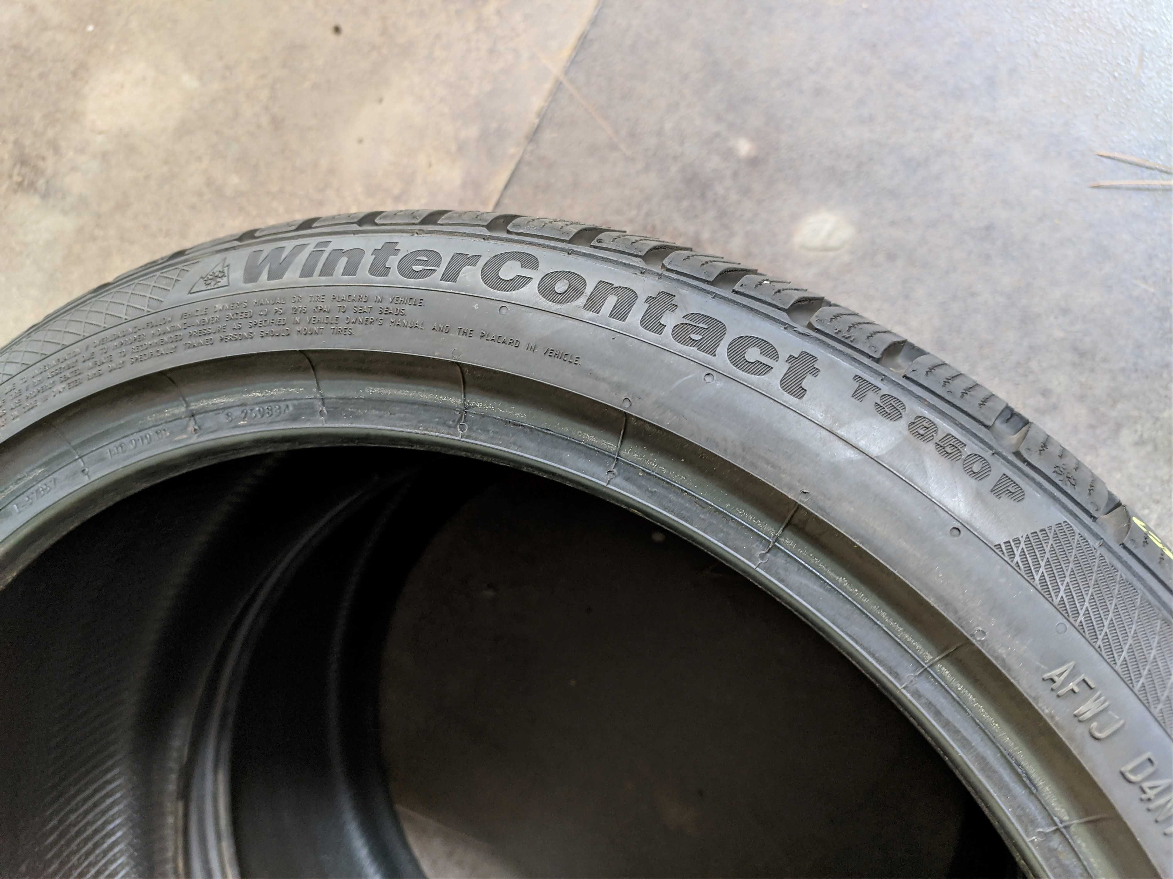 2бр Зимни гуми 215 40 18 - Continental