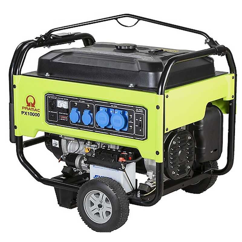 Generator de curent monofazat 9.3 kW Pramac PX10000 pornire electrica