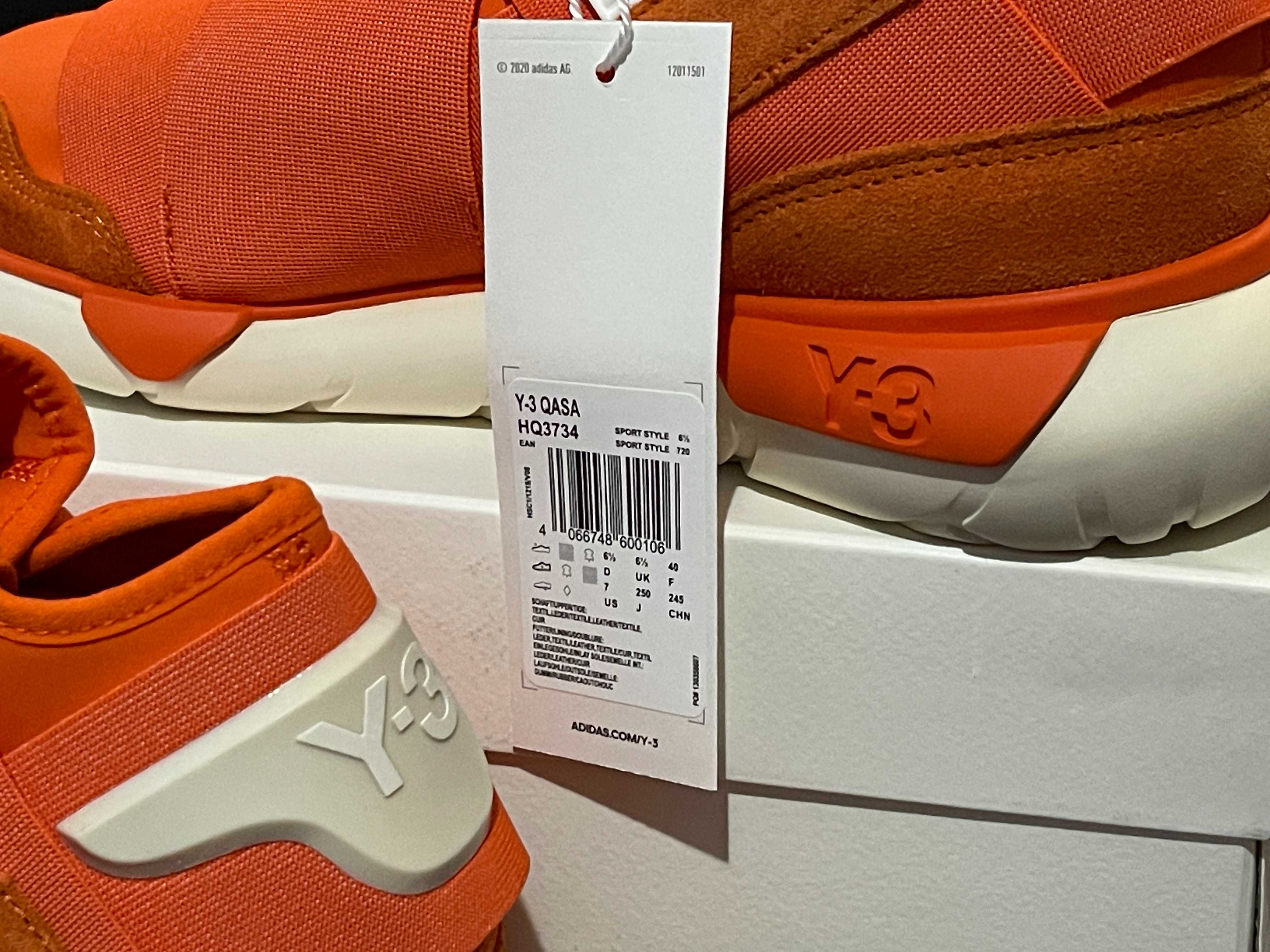 adidas Y-3 Yohji Yamamoto Qasa High Orange (Factura/Garantie)