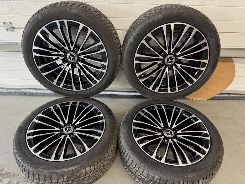 Jante Originale Mercedes R19 S klasse W223 echipate iarna ca noi
