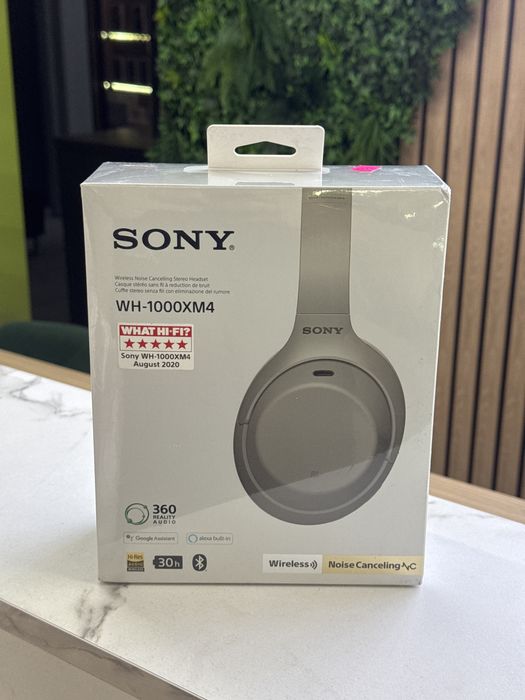 Sony WH-1000XM4 / Silver / Sigilate