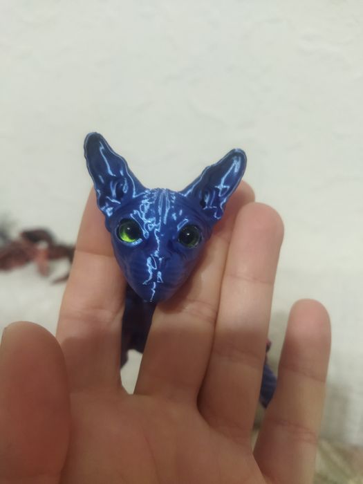 3D принтирана котка играчка