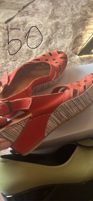 Sandale-pantofi piele 37