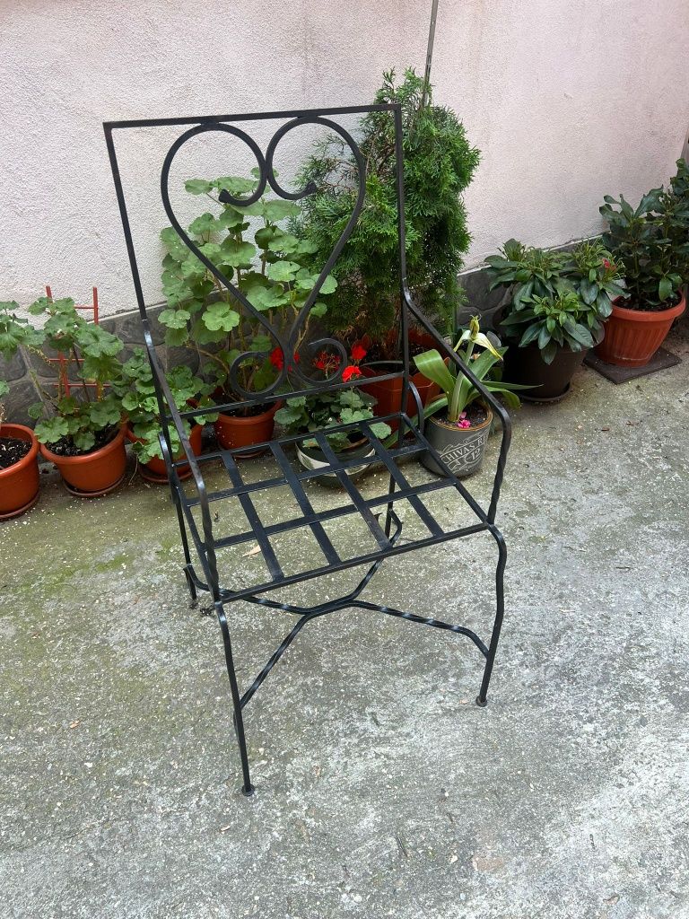 Scaune fier forjat (grădină)