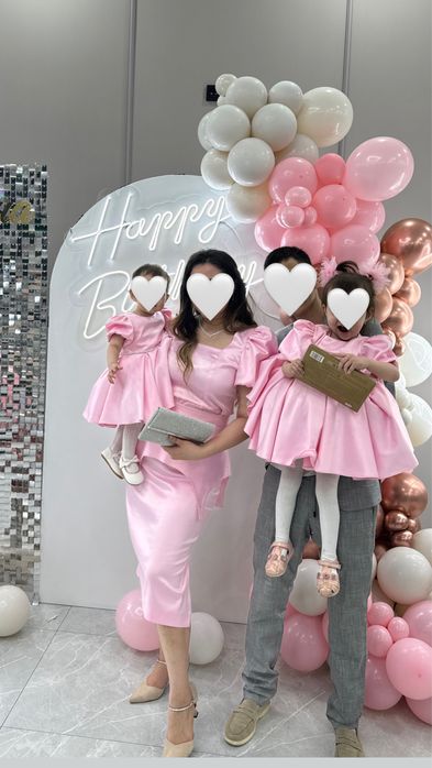 Платье мама и дочка