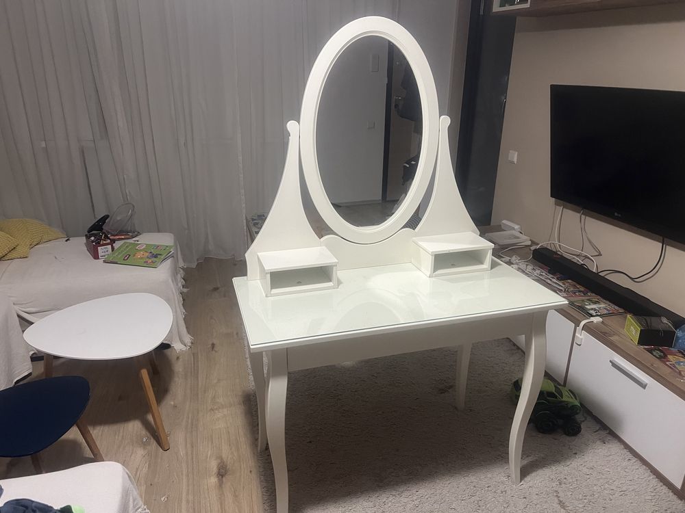 Masă de toaleta IKEA Hemnes albă