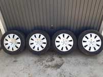 Set 4 x jante tabla originale audi a4 b8 R16 7J ET39 CB 66.6 mm