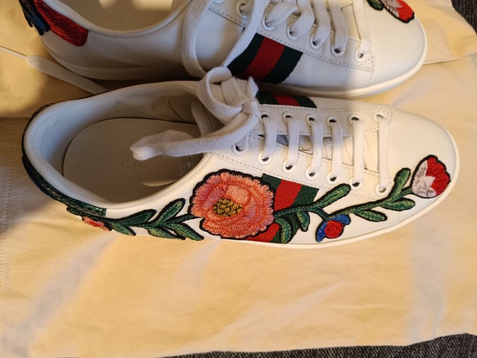 Gucci Ace Sneakers Embroidered – оригинални, размер 36.5